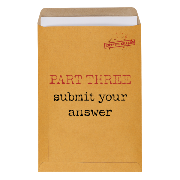 Part 3 Submit your answer manilla envelope