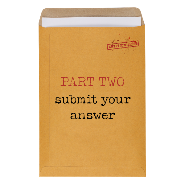 Part Two Submit your answer manilla envelope