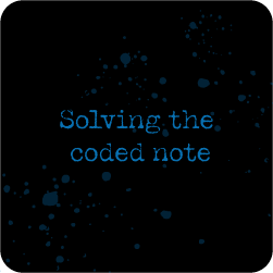 Solving the coded note
