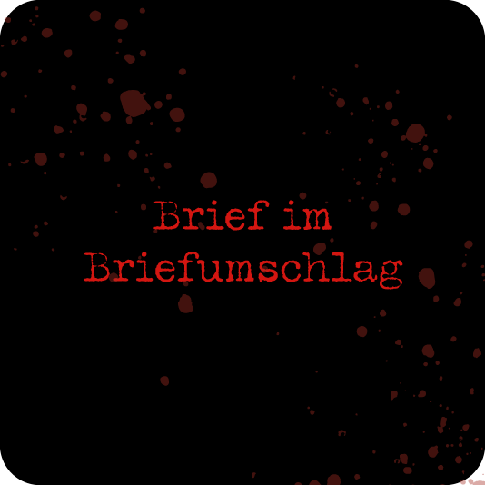 Brief im Briefumschlag