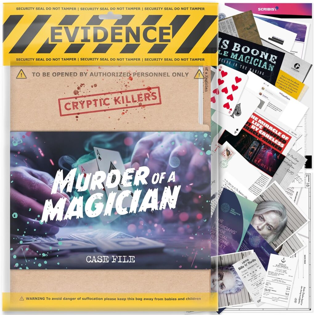 Murder of a Magician case file